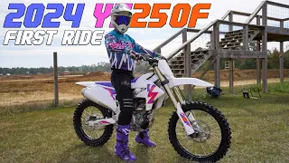2024 Yamaha YZ250F FIRST RIDE!! Best 250F on the market?
