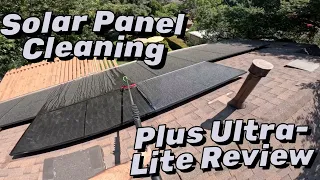 Solar Panel Cleaning + Ultra Light Pole Review: Maximize Efficiency