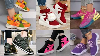 sneakers shoes for girls | ladies boots Designs | iram's style