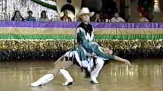Cody Melin | Resa Henderson | Masters Two-Step | 1996 Mardi Gras | New Orleans, Louisiana