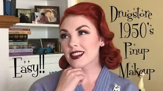 DRUGSTORE 1950's Pinup Makeup