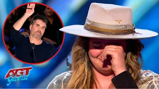Simon STOPS Country Girl Singer Mid-Performance and Gets BOOED By Crowd on AGT 2023