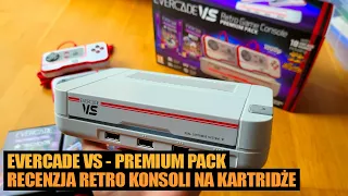 EVERCADE VS - recenzja retro konsoli na kartridże - gry, sprzęt, kompatybilność padów, sekretne kody