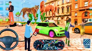 TAXI SIM 2020 | 🚔🚘MINI COOPER S E30 NEW CAR CITY UBER GAME👮🚖 CAR GAMES ANDROID IOS AND MOBILE GAMES🚖