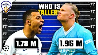 CAN YOU GUESS THE TALLER PLAYER?  | FOOTBALL QUIZ 2024