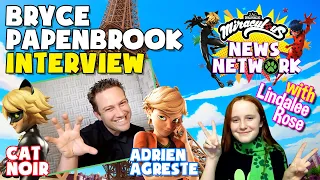 Bryce Papenbrook 'chats' with the Miraculous News Network (MNN) w/ Lindalee Rose