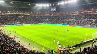 Ambiance du match Lyon - Nice