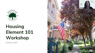 Housing Element Workshop 101 - June 12, 2021