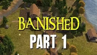 Banished Gameplay Walkthrough Part 1 - Surviving the Harsh Winter