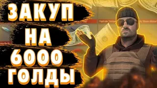 ТОП ЗАКУП НА 6000 ГОЛДЫ В СТАНДОФФ2!😱