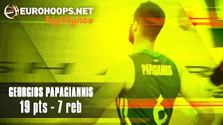 Panathinaikos Athens-FC Barcelona 74-88: Georgios Papagiannis (Season-high 19 points, 7 rebounds)