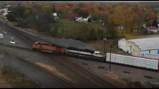 Train traffic at Butler Indiana