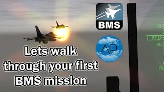 Falcon BMS 4.37 | A DCS Player Intro Flight | Fully Chaptered BARCAP