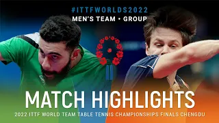 Highlights | Abdulaziz Bu Shulaybi (KSA) vs Tomas Polansky (CZE) | MT Grps | #ITTFWorlds2022