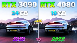 RTX 3090 vs RTX 4080 - Test in 10 Games | 4K
