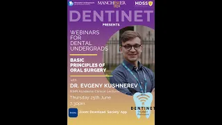 DENTINET: Basic Principles of Oral Surgery- Dr. Evgeny Kushnerev