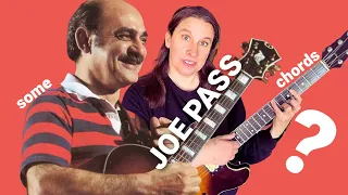 Cool JOE PASS Chords Lesson - checking out a 1625 from "Misty"