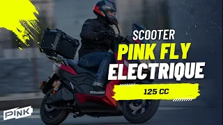 Maxi-scooter électrique 125cc Pink Fly