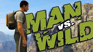 GTA V - A Prova de Tudo com Bear Grylls (Man vs Wild)