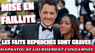 Hapsatou Sy : la compagne de Vincent Cerutti placée en faillite personnelle