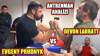 DEVON LARRATT VS EVGENY PRUDNYK BİLEK GÜREŞİ ANALİZİ