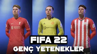 UCUZ GENÇ YETENEKLER // FIFA 22 KARİYER MODU POTANSİYELLİ GENÇ YETENEKLER // FIFA 22 WONDERKİDS