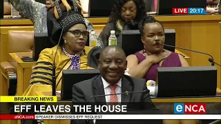 Members of parliament air their concerns following the Sona adjournment