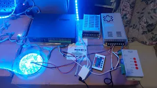 Controladores y fuentes de voltaje para cabina led para dj