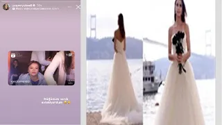 Yağmur Yüksel shared her wedding preparations on her social media account!