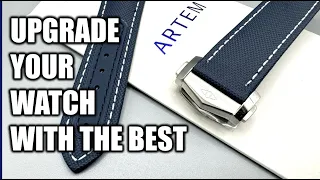 ARTEM Loop-less Sailcloth Watch Strap / Easily the nicest strap I've ever owned / Review and Style