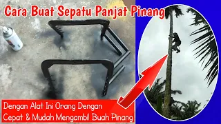 Gampang‼️Cara Membuat Sepatu Panjat Pohon Pinang