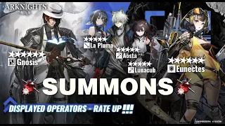 Arknights Summoning on Gnosis & Eunectes Banner