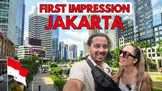 First impressions of JAKARTA! OMG! 🇮🇩 Exploring the capital of Indonesia 2024