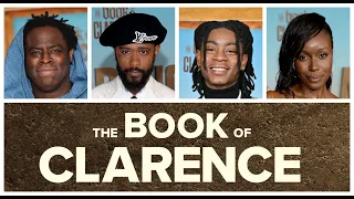 The Book of Clarence interviews with director Jeymes Samuel, LaKeith Stanfield, RJ Cyler, Anna Diop