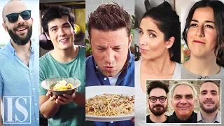 Carbonara: Italian chefs' reactions to the most popular videos worldwide!