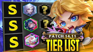 BEST TFT Comps for Patch 14.11 | Teamfight Tactics Guide | Tier List