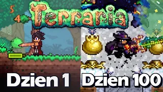 Spędziłem 100 Dni w Terraria na Master Mode.