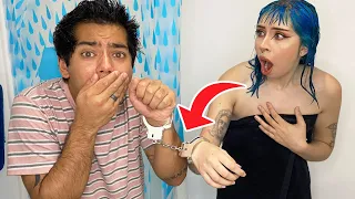 HANDCUFFED To My Girlfriend For 24 HOURS!! **Bad Idea**