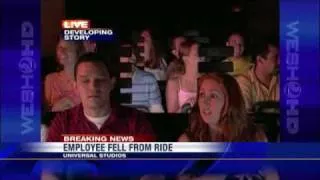 Universal Employee Falls At Mummy Ride