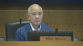 HISD Superintendent Mike Miles responds to questions about staff cuts