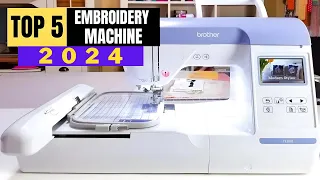 Top 5 BEST Embroidery Sewing Machines in 2024 (Beginner to Pro)