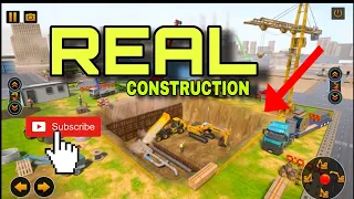 Real Construction Simulator - Android Gameplay😱😱