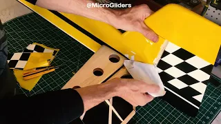 How to Remove Ultracote MonoKote Lamination Film from your RC plane DIY