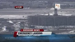 Frontier flight makes emergency landing at McCarran Airport