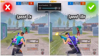 New Illegal Trick 😱 - Sprint While Shooting 10x Faster Movement ⚡️| BGMI / PUBG Mobile