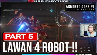 Armored Core 6 Rubicon Part 5 Melawan Robot Ninja