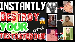 LOWER TESTOSTERONE LEVELS INSTANTLY (WITHOUT DRUGS) BY 90% IN 2 DAYS (UNDER 300 ng/dL)