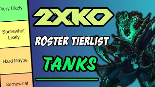 Which Champions Fit In 2XKO? Tank Roster Tierlist!