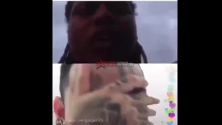 Tekashi 6ix9ine Gets On IG Live With FBG Duck! "You Wanna Smack Me But You