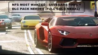 NFS Most Wanted 2012 - Savegame 100% + DLC Pack Game